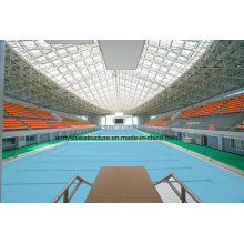Large Span Light Steel Space Frame for Swimming Pool Cover